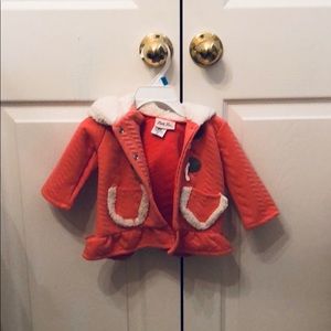 6-9 months fleece hooded jacket